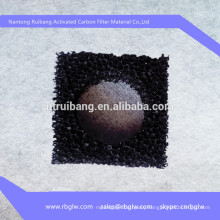 manufacturing odor removal material small activated carbon filter
